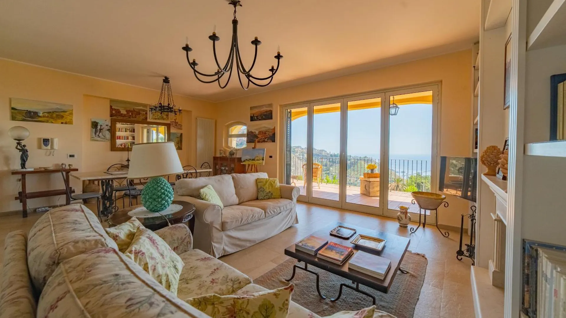 Sea View Villa Taormina Italien